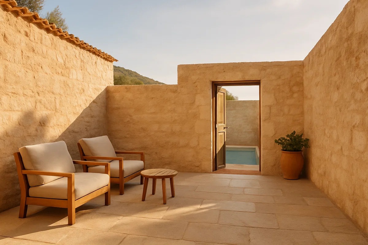 Travel product features spotlighting secluded accommodation and crowd-free tourist experiences